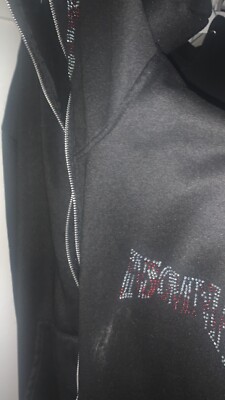 INSOMNIA RHINESTONE GHOSTFACE SIZE L HOODIE RARE | eBay