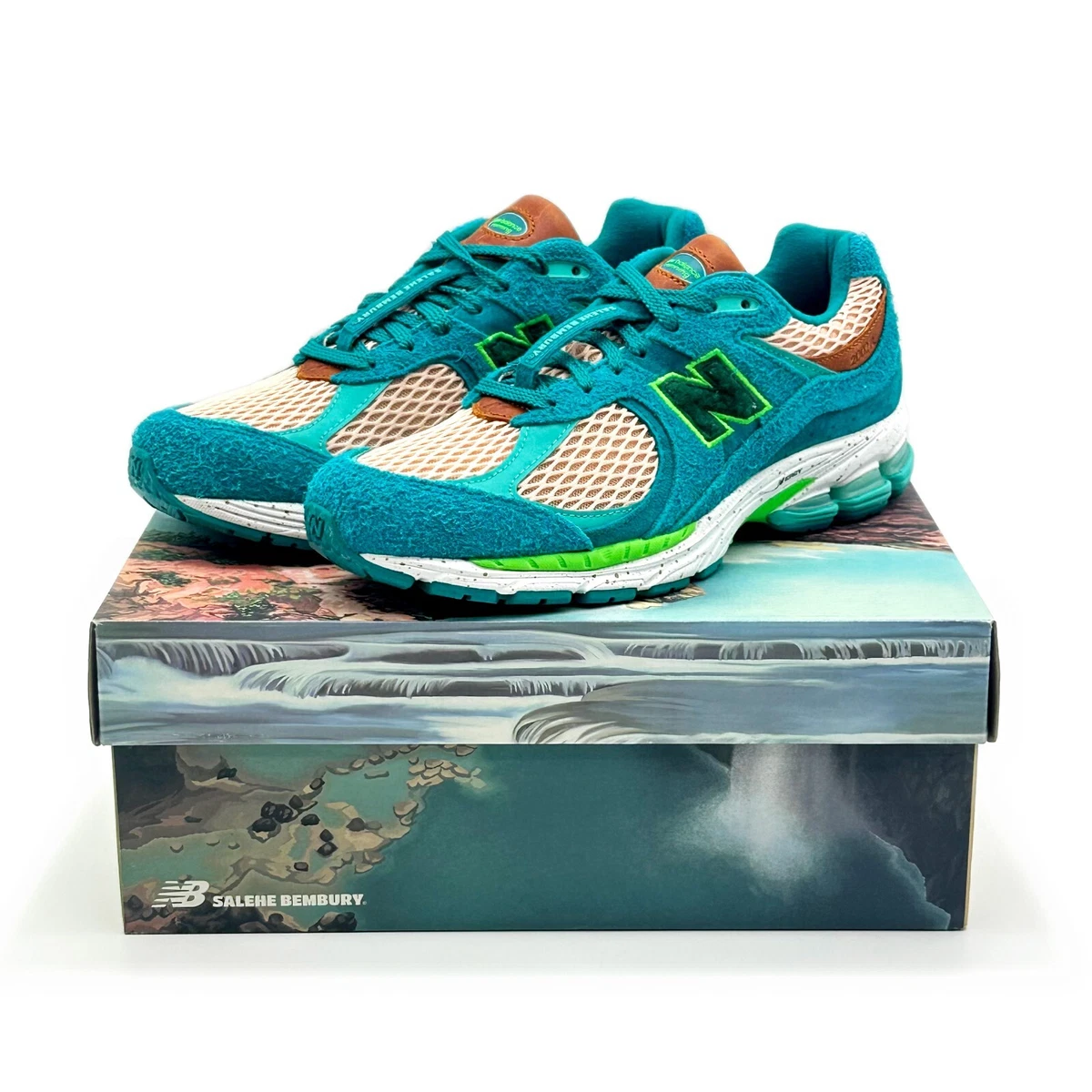 ML2002RJ Salehe Bembury × New Balance 2002R Water be The Gude Blue Green