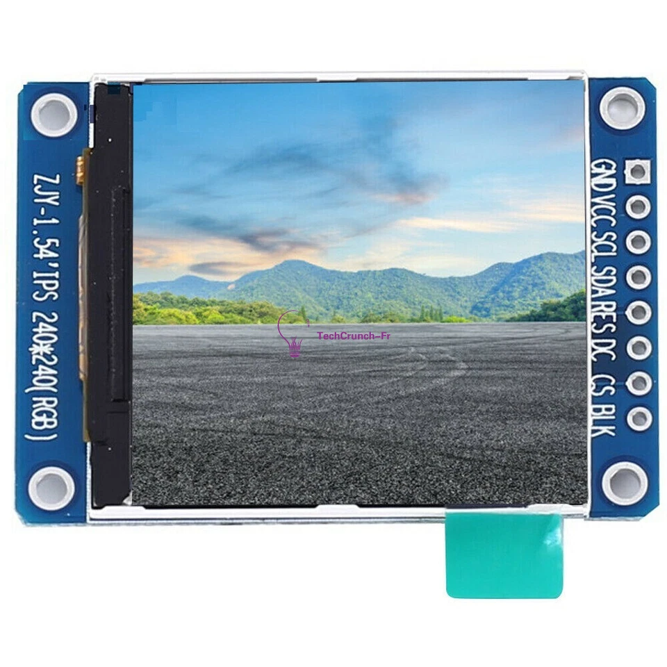 1.54 inch TFT IPS 240x240 SPI LCD Display Module for Arduino Raspberry Pi - Photo 3/4