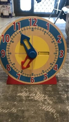 melissa and doug turn and tell clock