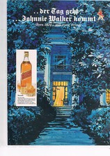Johnnie Walker Werbeanzeige Werbung Johnnie Walker #6 NG  