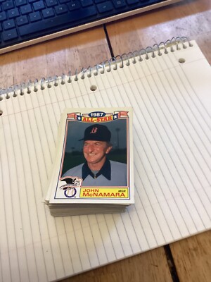 Collection of 1987 Topps Glossy All Stars 72 total.2 full sets plus