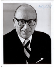 Anthony Conrad Signed Photo 1976 / Autographed CEO RCA / Tax Scandal