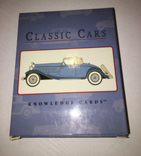 new childs adults Knowledge Cards classic cars pomegranate gag gift deck facts