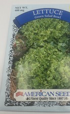 UPC 008401000155 product image for Salad Bowl Lettuce Seeds veggie Garden packed for 2022 (1) | upcitemdb.com