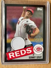 SONNY GRAY 2020 Topps 1985 '85 Relics BLACK #85TRSG /199 Cincinnati Reds