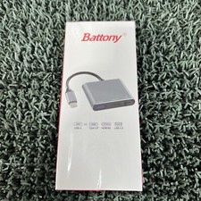 Battony USB C Multiport AV Adapter with 4K HDMI Output USB 3.0 Port  91 