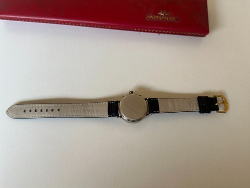 Reloj Movado Calendomatic Astro Años 50 Vintage Triple Calendario Tapa Dorada con Caja - Imagen 11 de 24