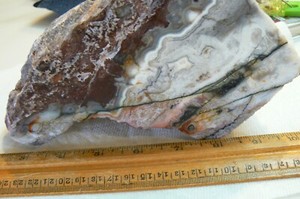 Ricon  Lace Agate , Rough  4Lb  &  10oz