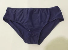 Sunseeker Women's Microfibre UV Protection Bikini Bottoms JL3 Navy Size 8 NWT