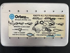 Vintage Perrine #101 Fly Box With 20 Assorted Fishing Flies