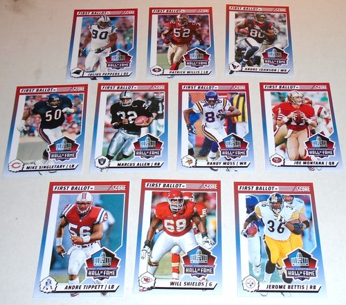 Joe Montana #7 2024 Panini Score First Ballot card