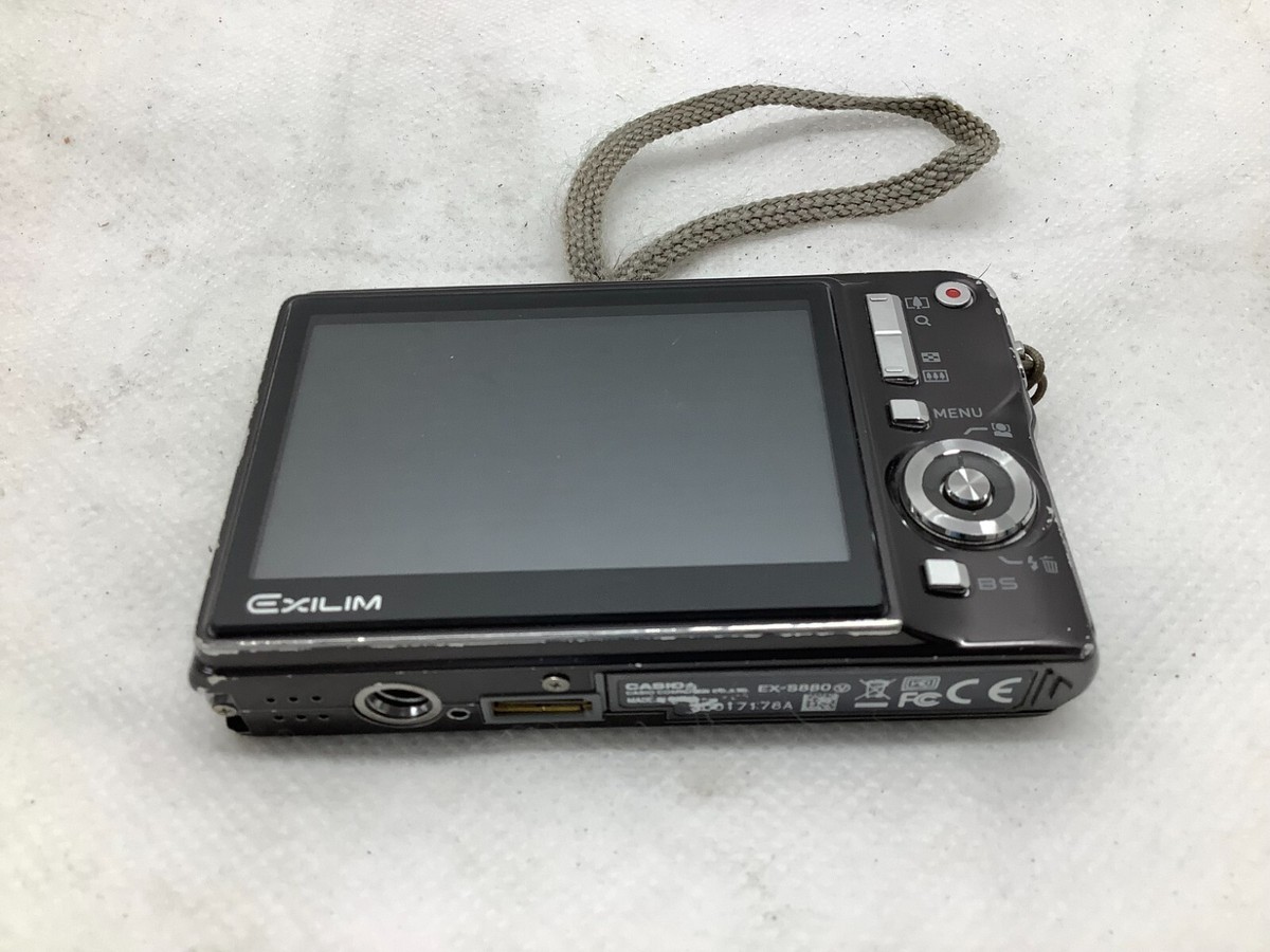 Casio Exilim EX-S880 Digital Camera 8.1 MP Optical Anti-Shake 3x