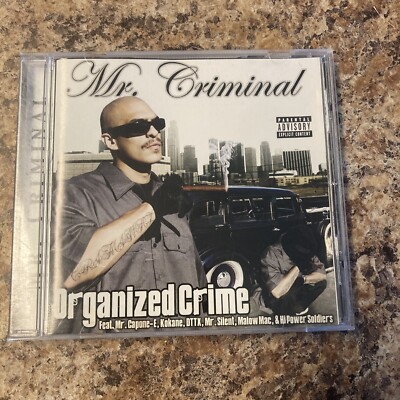 CRIMINAL - Organized Crime - CD - - RARE PA Explicit