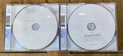 2x Single Maxi CD Rammstein Das Modell - Davon 1 Fehlpressung LIFAD Selten