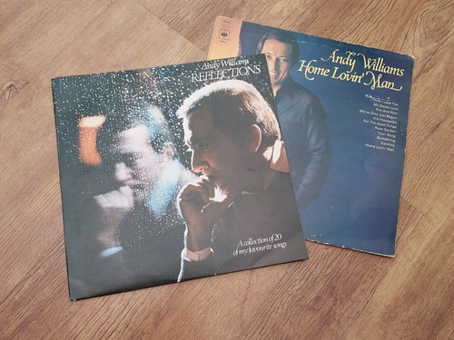 Andy Williams Reflections & Home Lovin Man, 12" LP Vinyl Record CBS