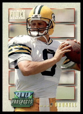 1993 Pro Set Power Update Power Prospects MARK BRUNELL #PP4 Packers