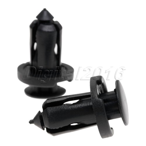 10X Plastic Rivet Bumper Clips Trim Fasteners For SUBARU IMPREZA LEGACY FORESTER - Picture 9 of 10