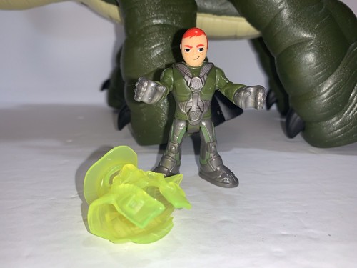 Imaginext Mega Apatosaurus Dinosaur Walks Roaring Noise Motorized With Figure - Picture 6 of 6