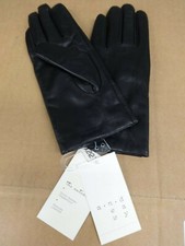 NWT A New Day Target Brand Black Leather SDSY2017-1 Women Gloves Size XS/S