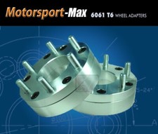 2 Wheel Adapters 5x4.75 To 6x5.5 Spacers For 6 Lug Toyota Wheels On Corvette