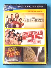 The Big Lebowski /American Pie /Monty Python Meaning DVD Movie NEW SEALED HTF !