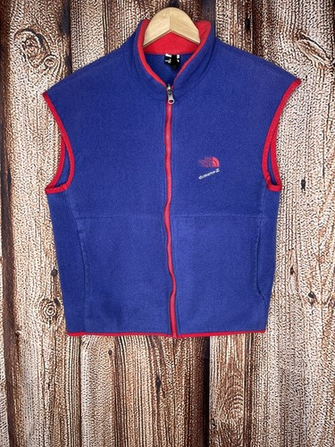 mens purple fleece vest