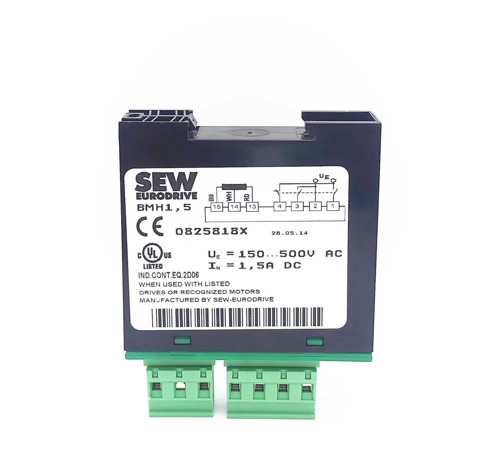 SEW Rectifier Module Motor Brake Rectifier Block BMH1.5 0825818X 