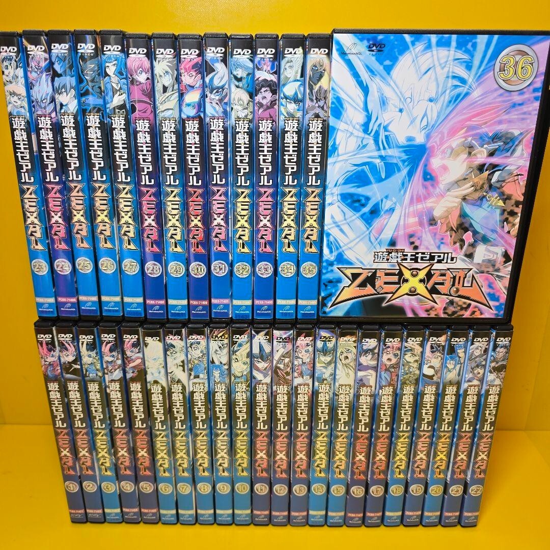 ※新品ケース交換済み　遊戯王 ZEXAL ゼアル 全36巻 DVD Case Replaced Yu-Gi-Oh! Zexal Zeal All 36 Volumes Dvd | eBay