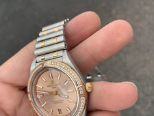 Breitling Chronomat 36 18K Rose Gold Steel Diamond Automatic Watch U10380 (B+P) 8