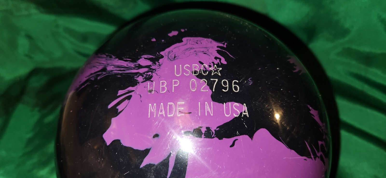 Motiv Jackal Ghost Bowling Ball 14 lbs 15.2 oz Preowned SN WBP 02796 Clean!