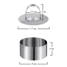 Formina Arcobaleno - Stampini per Biscotti in Acciaio Inox
