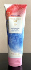 Bath  Body Works 4th Of July FIRECRACKER POP Body Cream 8 oz