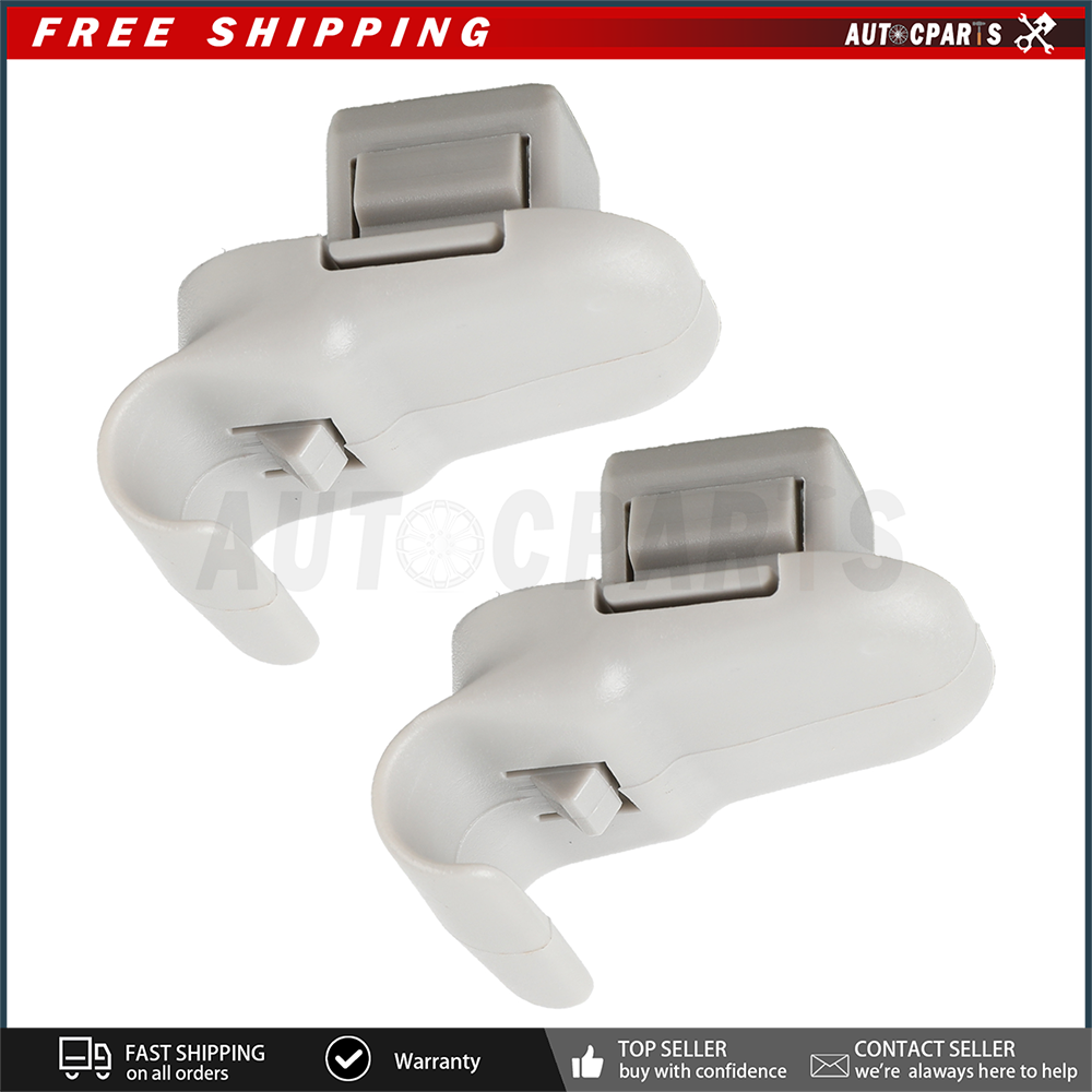 Miata Sun Visor Pair Gray Sun Visor Clips For Mazda 3, 5, 6, CX-7