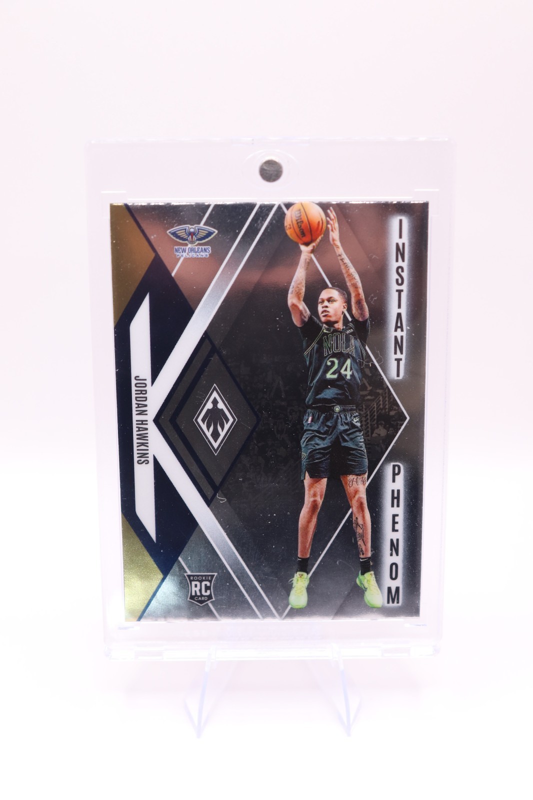 Jordan Hawkins Rookie 2023-24 Panini Phoenix #14 Instant Phenom (RC) Pelicans