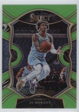 2020-21 Panini Select Concourse Neon Green Prizm 4/75 Ja Morant #60 1d5e