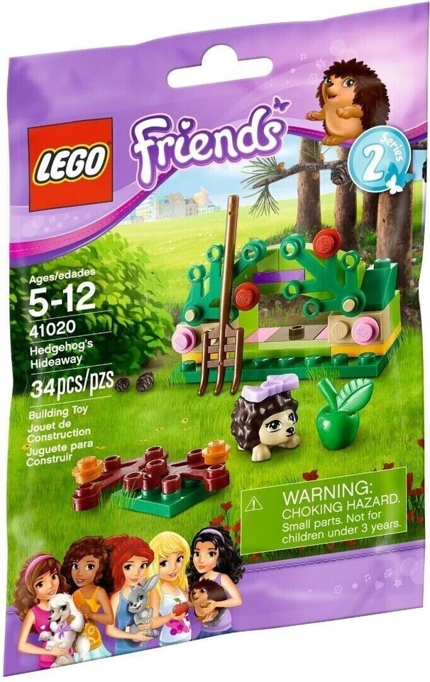 Lego Friends Polybag U PICK Gato Oso Mono Ciervo Cervatillo Erizo Tigre Ardilla Foto 2 de 4