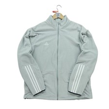 Adidas Giacca in pile vintage Y2K da uomo Taglia L #QWE2342