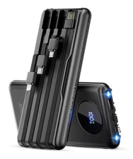 JOYFAR Portable Charger Power Bank Travel Essentials Battery Pack USB C 10000mAh