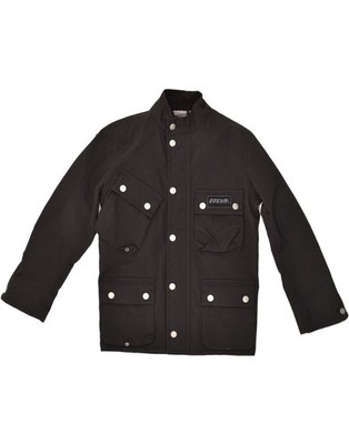 BREMA Womens Utility Jacket IT 40 Small Black Polyamide AN05