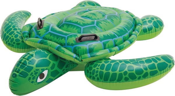 Intex Lil' Sea Turtle Ride-On - Aufblasbarer Reittier 57224NP Blau 335 X 335 Cm-image