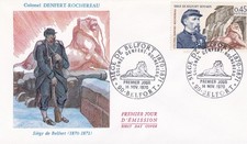 FRANCE 1970 FDC SIEGE DE BELFORT YT 1660