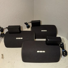 S/3 Polk Audio Omni S2 Rechargeable Streaming Wireless Speakers W/ Power Supply