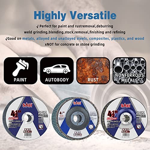 pcs Grinding & Cutting Wheels 4.5" Set,Angle Grinder Wheel Set,20pcs Cut Off 26