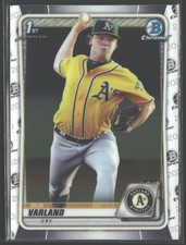 2020 Bowman #BCP-38 Gus Varland Chrome Prospects