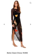 NWT Agua Bendita Belen Dawn Maxi Dress size M