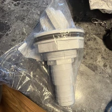 Replacement For Hayward SP1023 Inlet Return Set Fittings Locknut Gasket White B