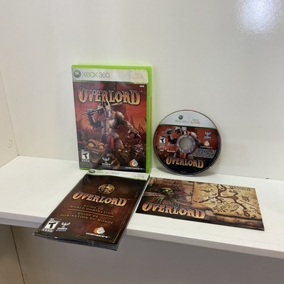 Overlord Xbox 360 Complete w/ Manual & Map Tested NTSC