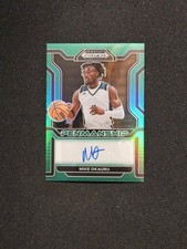 2022-23 Panini Prizm Draft Picks - College Penmanship Mike Okauru #CP-MOK Green