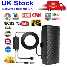 5600Miles TV Antenna HDTV Amplified Digital 4K 1080P Long Range Indoor Upgraded
